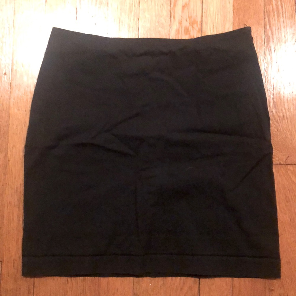Black pencil skirt
